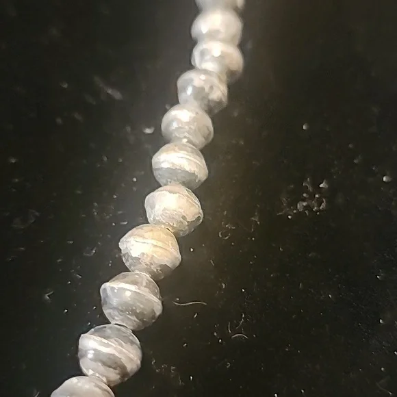 Silver and Turquoise Pendant Necklace - Picture 3 of 3